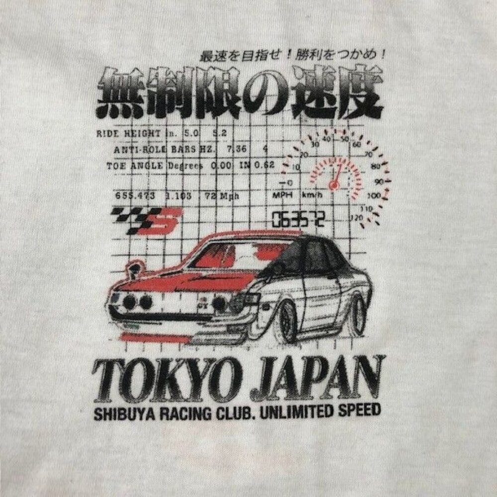 Tokyo Japan Shibuya Racing Cub T-Shirt SZ. L - Picture 3 of 4